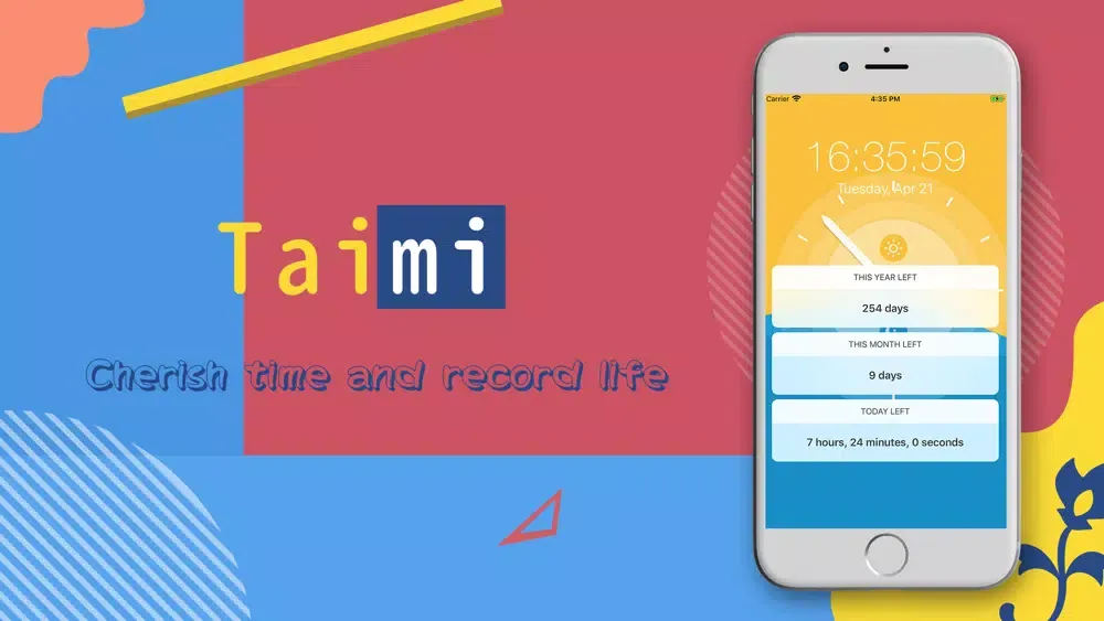 Tangkapan skrin Taimi