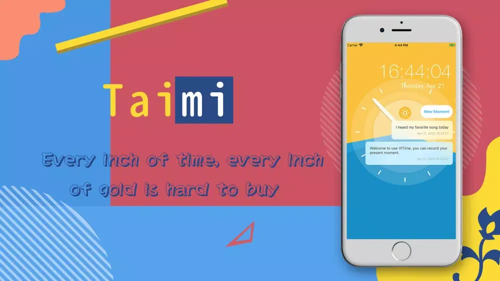 Tangkapan skrin Taimi