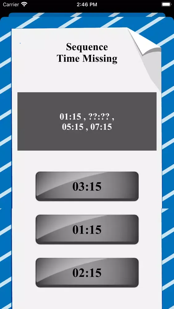 Sequence Time Missing应用截图