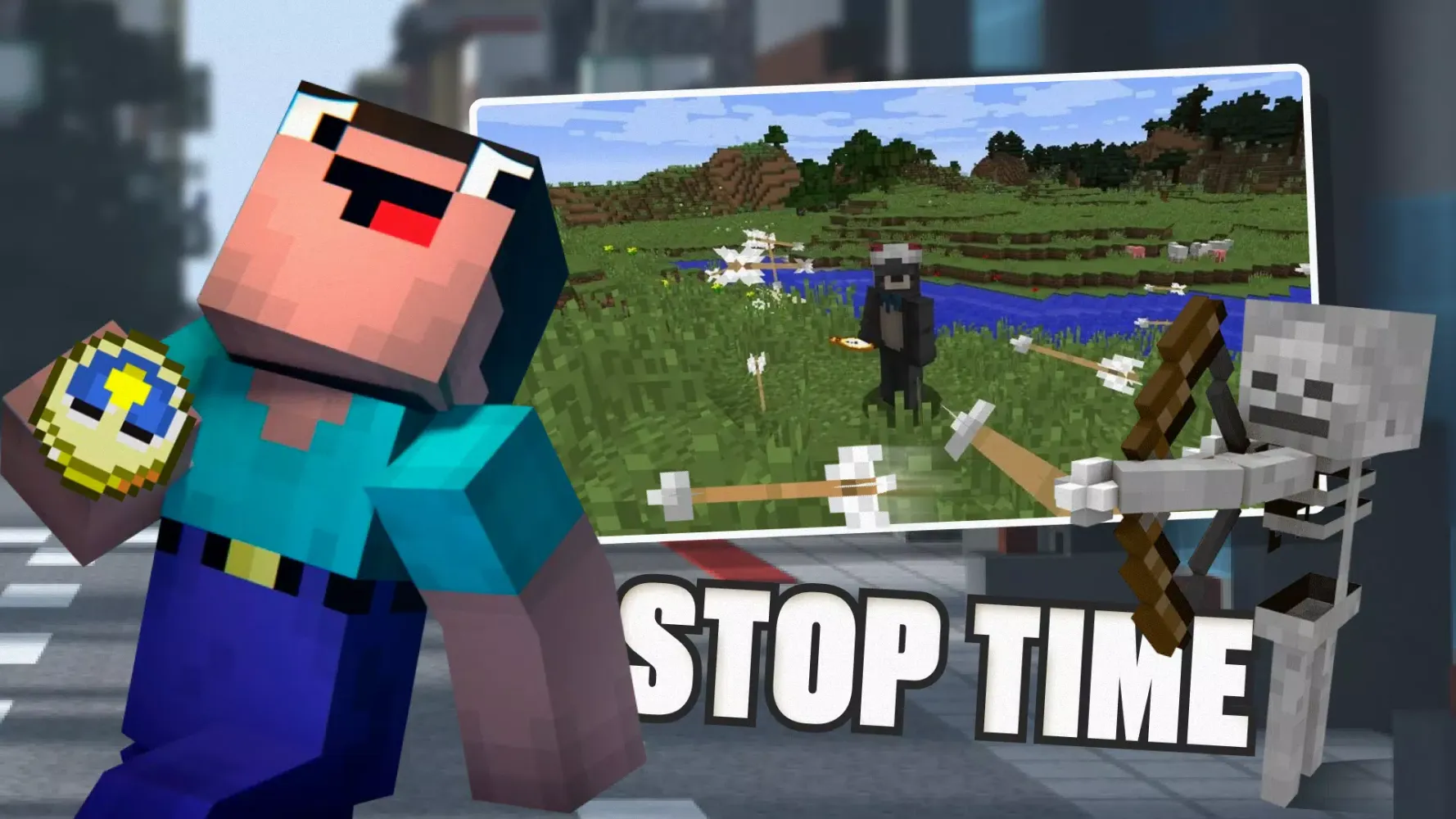 Time Stop Mod Minecraft 2025应用截图