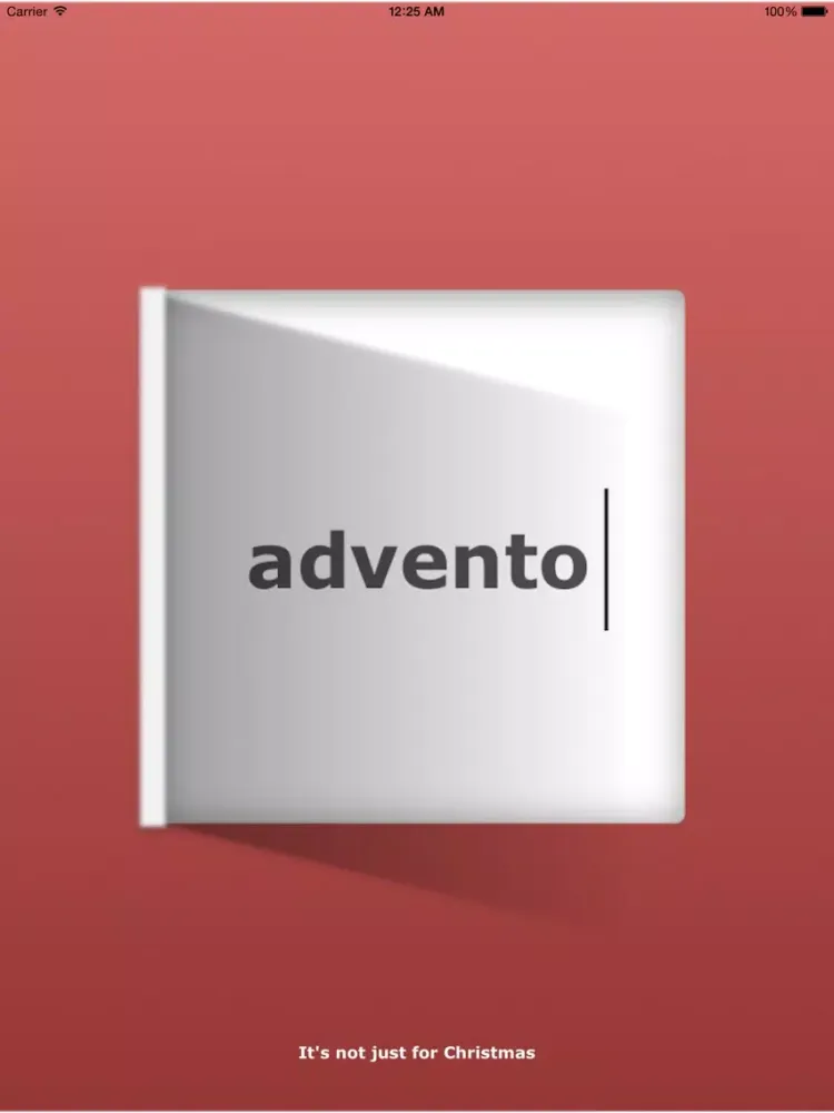 Advento iPad  スクリーンショット