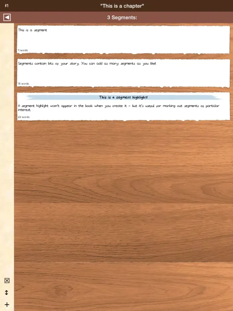 Book Builder - Writer's Development App iPad 應用截圖