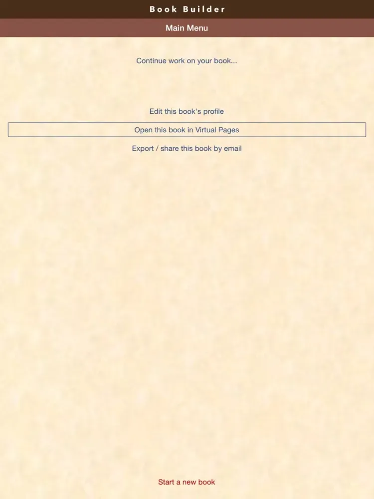 Book Builder - Writer's Development App iPad 應用截圖