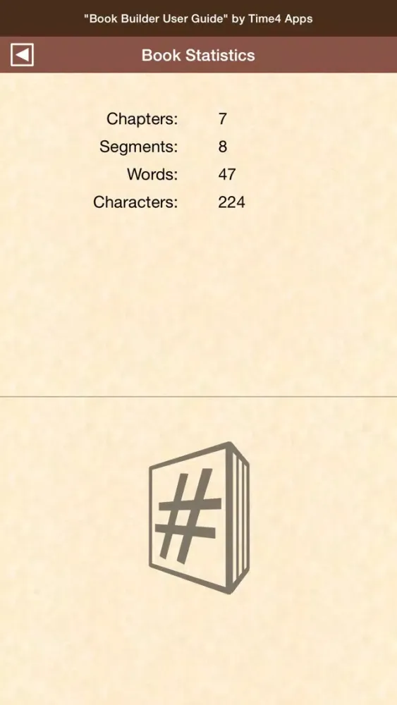 Book Builder - Writer's Development App應用截圖