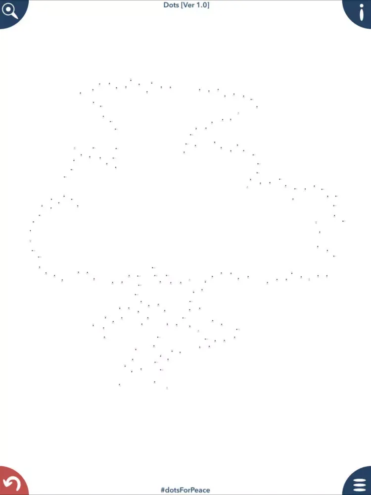 Dots For Peace iPad 应用截图