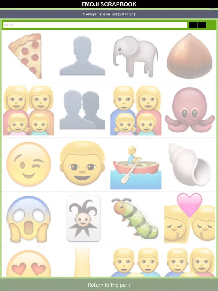 Emoji Park iPad  Screenshots
