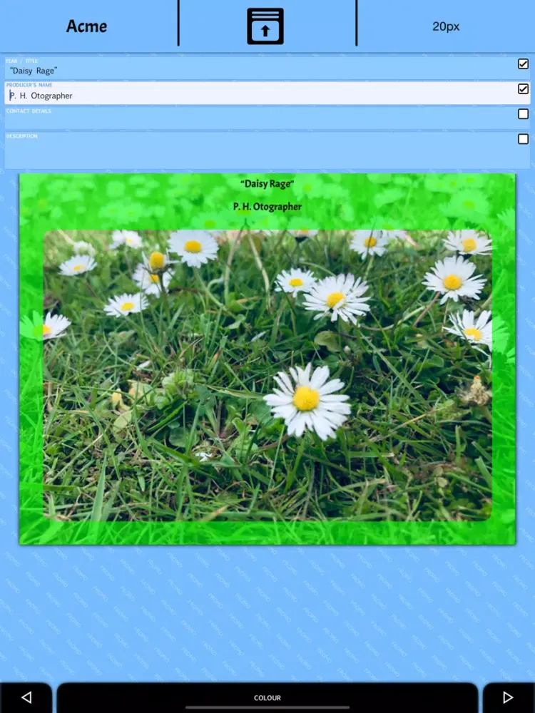 صور Imaage: Photo borders and text iPad 