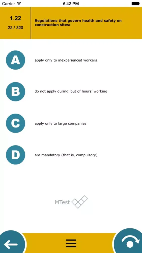 MTest: JIB Plumbing Test Revision Questions Ekran Görüntüleri