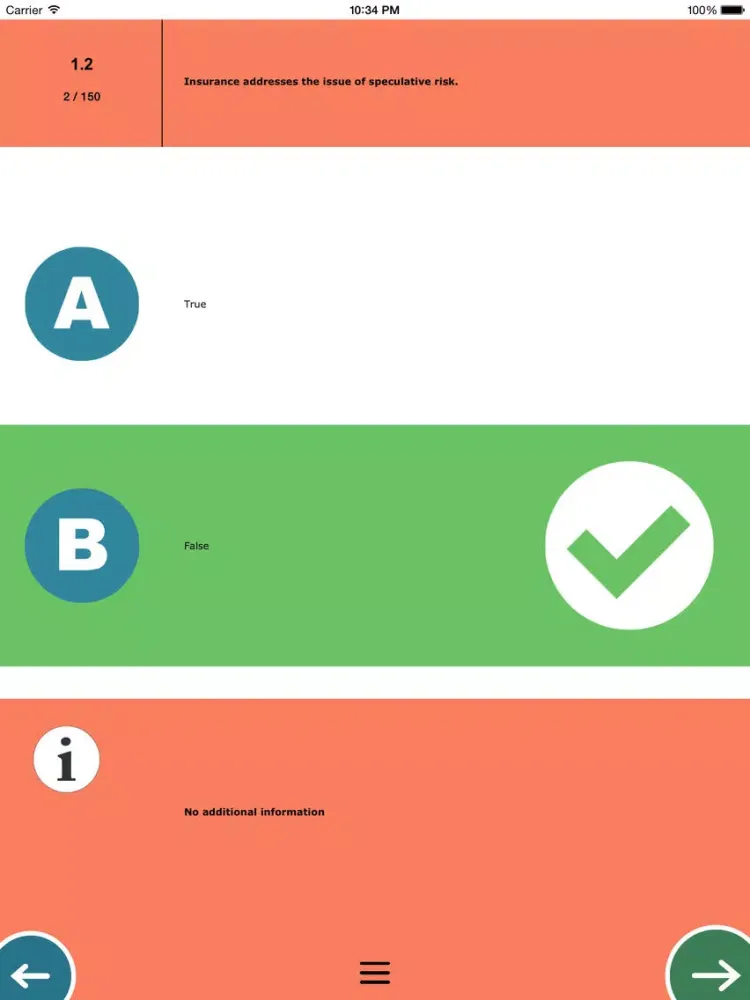 تصاویر MTest: Life And Health Insurance Test iPad 