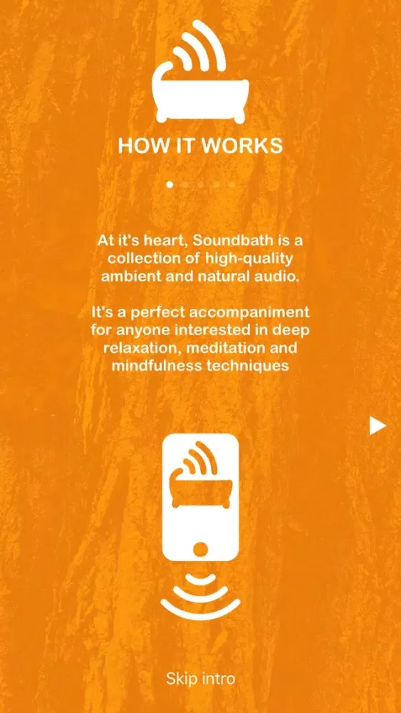 Soundbath سکرین شاٹس