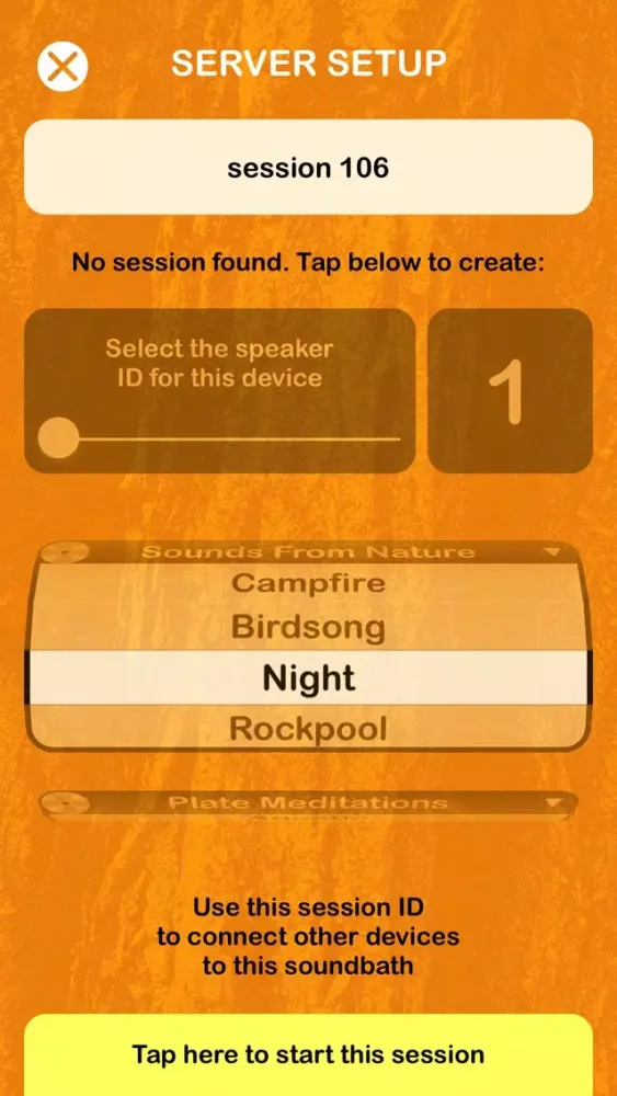 Soundbath سکرین شاٹس