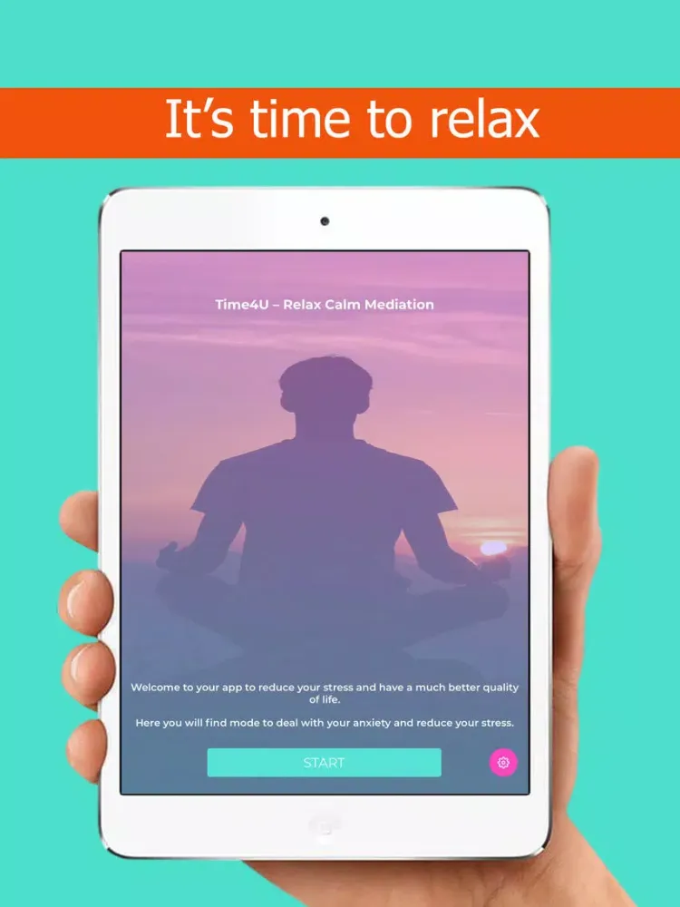 Ảnh chụp màn hình của Time4U Mindfulness Meditation iPad 