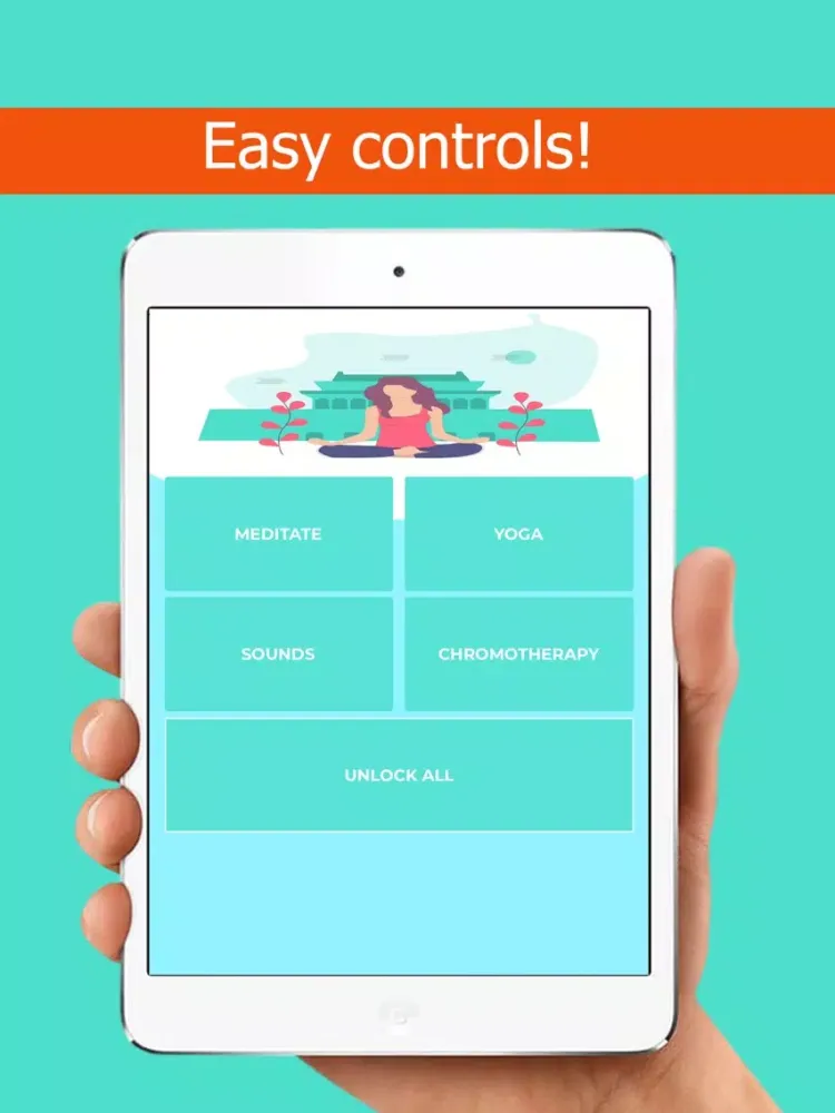 Ảnh chụp màn hình của Time4U Mindfulness Meditation iPad 