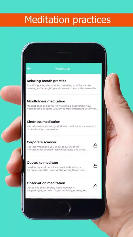 Ảnh chụp màn hình của Time4U Mindfulness Meditation