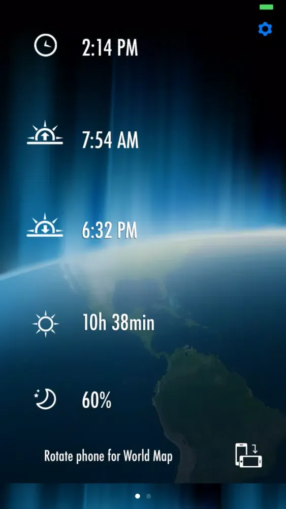 ภาพหน้าจอของ Day & Night – World Map