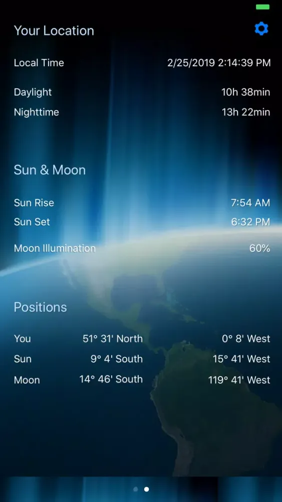 ภาพหน้าจอของ Day & Night – World Map