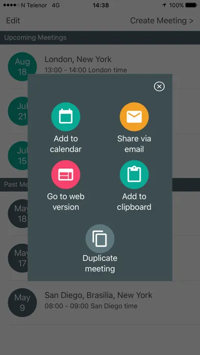 Meeting Planner by timeanddate 스크린샷