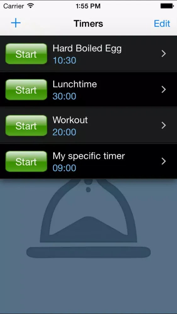 ภาพหน้าจอของ Timer by timeanddate.com