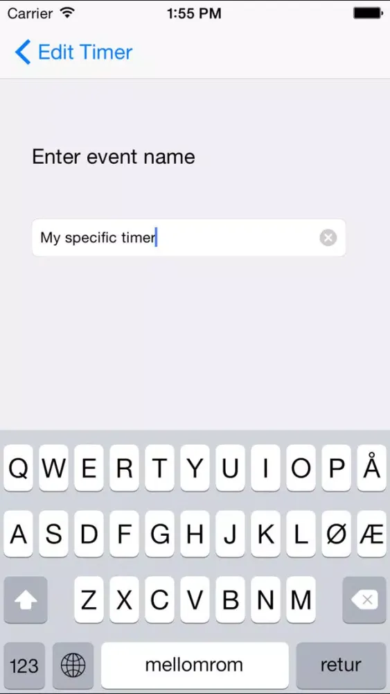 ภาพหน้าจอของ Timer by timeanddate.com