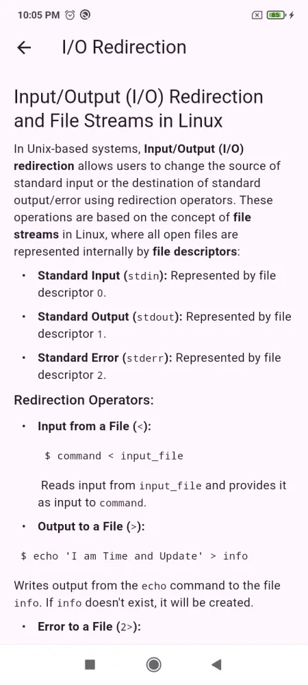 Linux Commands应用截图