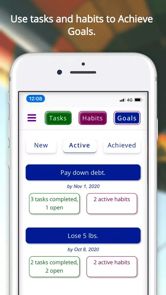 Tasks, Habits, and Goals.應用截圖