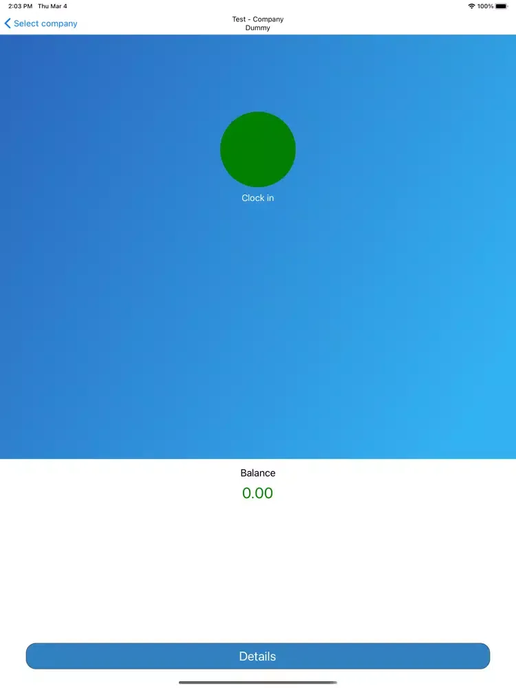 Zrzuty ekranu TIME|CLAM - Time tracking iPad 