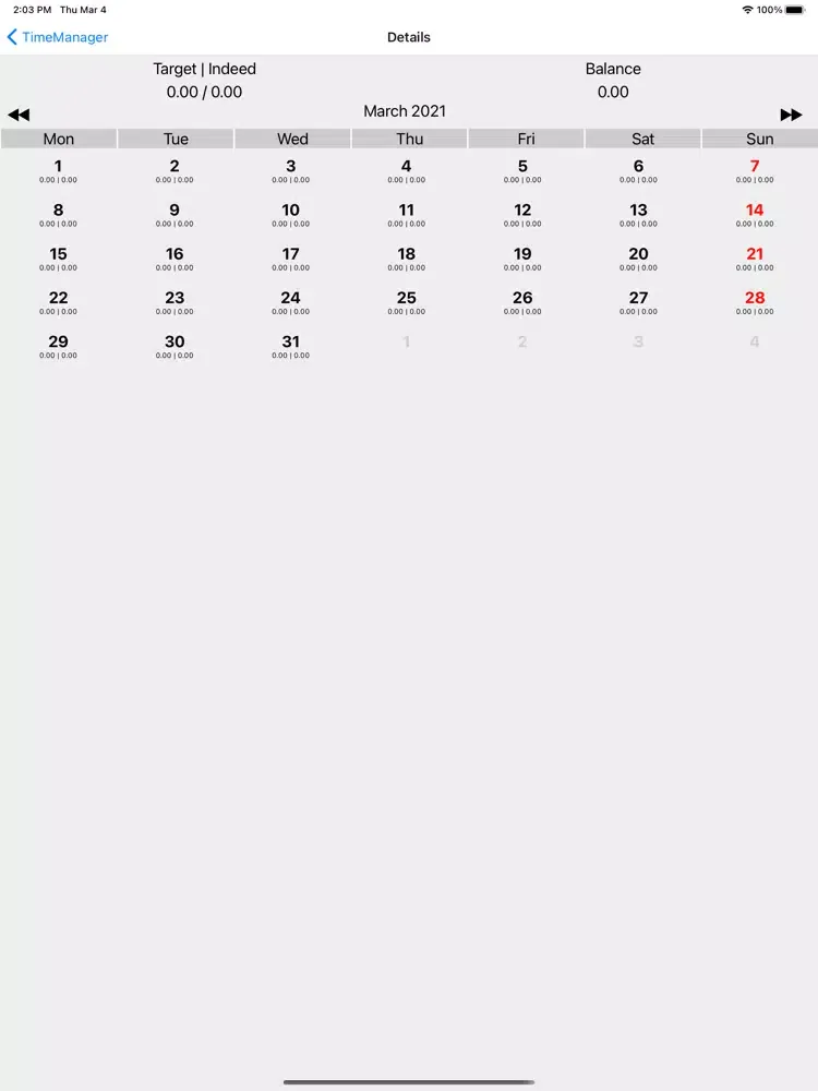 Zrzuty ekranu TIME|CLAM - Time tracking iPad 