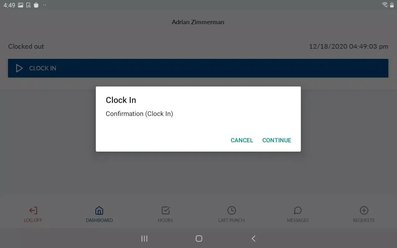 TCP MobileKiosk 스크린샷