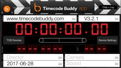 Timecode Buddy : app Screenshots