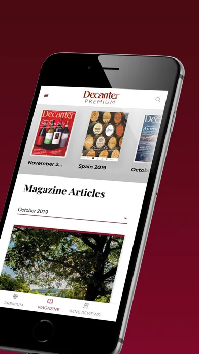 Screenshot di Decanter Premium