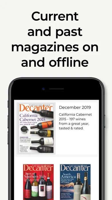 Screenshot di Decanter Premium