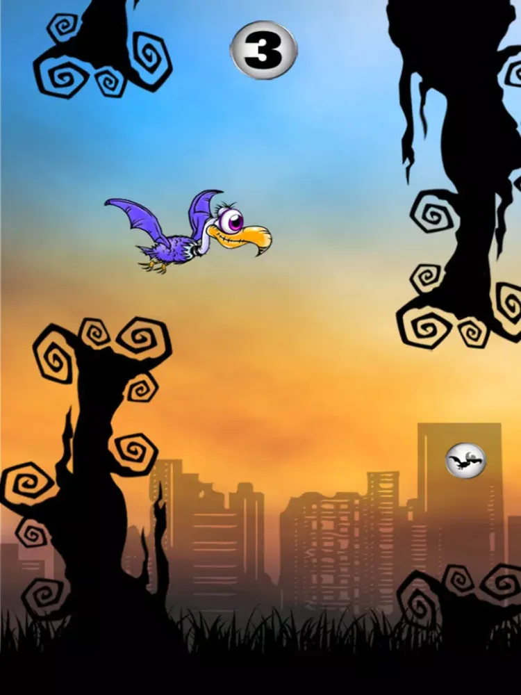 Tangkapan skrin Harvey: Adventure of a Flappy Vulture iPad 