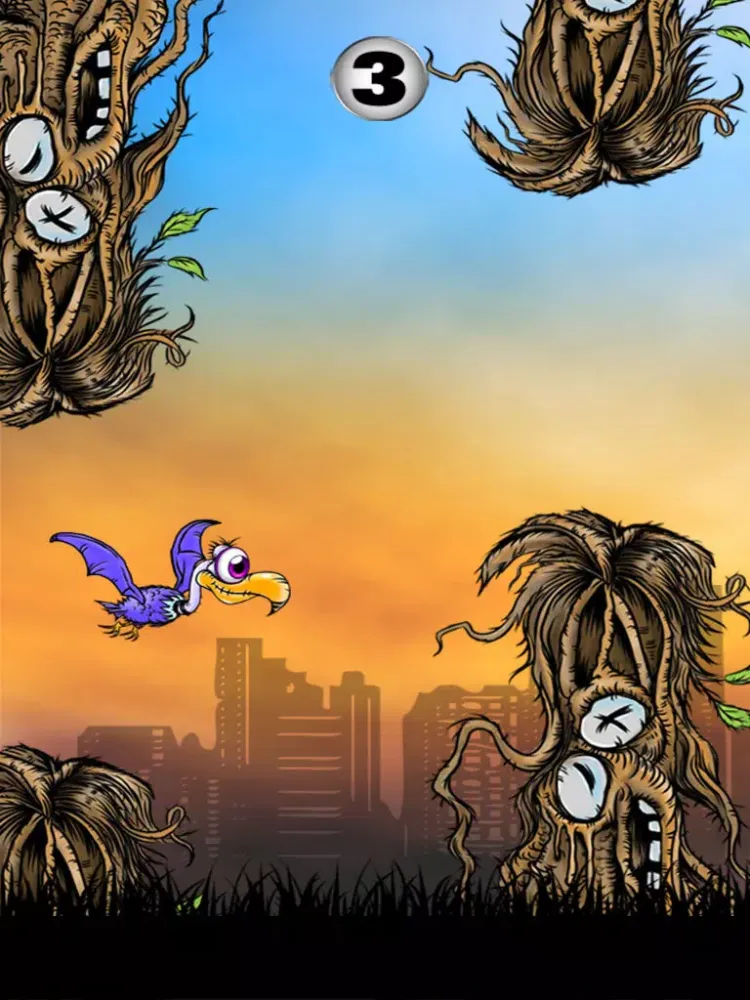 Tangkapan skrin Harvey: Adventure of a Flappy Vulture iPad 