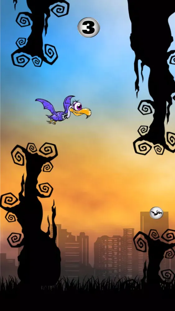 Tangkapan skrin Harvey: Adventure of a Flappy Vulture