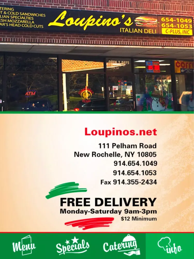 صور Loupino's Italian Deli iPad 