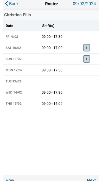 Tangkapan layar TimeFiler