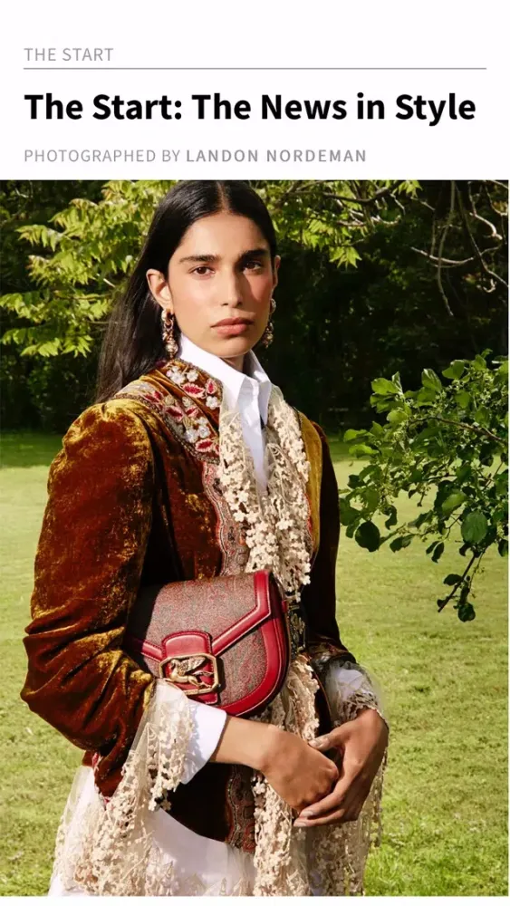 Capturas de tela do InStyle Magazine