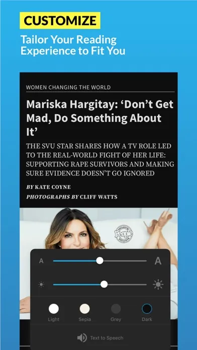 People Magazine Screenshots