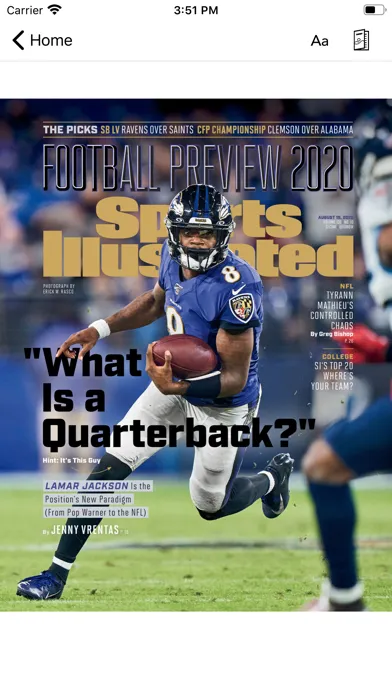 Capturas de pantalla de Sports Illustrated Magazine