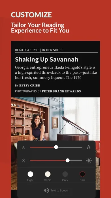 Southern Living Magazine應用截圖