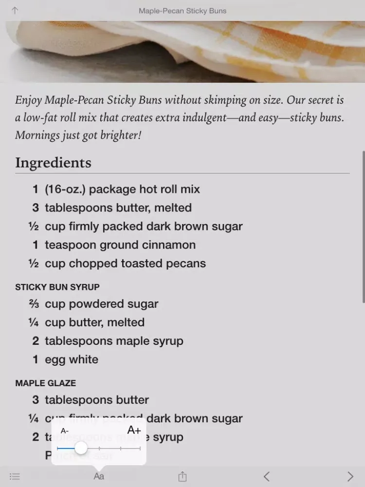 Ảnh chụp màn hình của Southern Living Seasonal Recipes iPad 