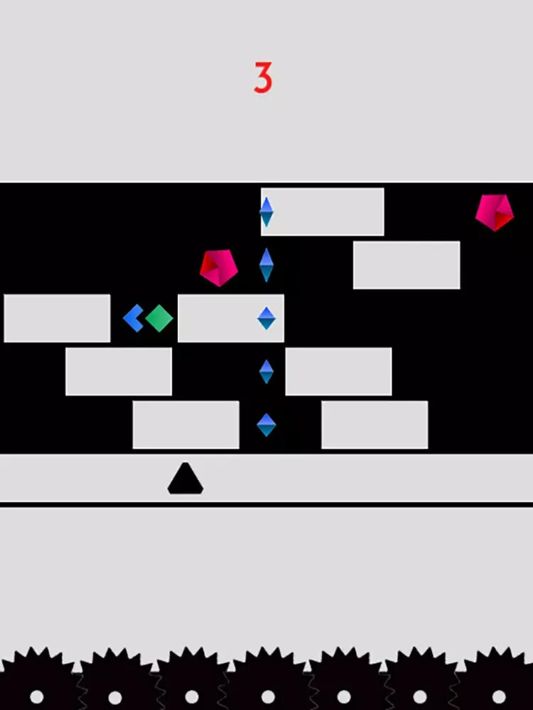 tri jump triangle iPad  Screenshots