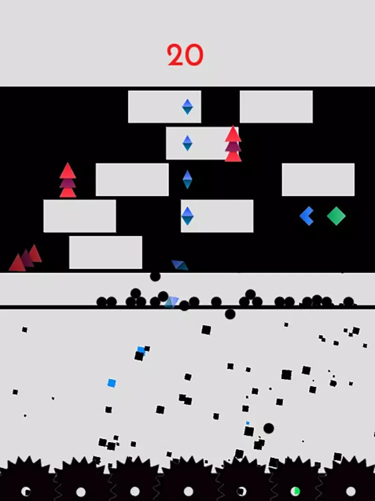 tri jump triangle iPad  Screenshots