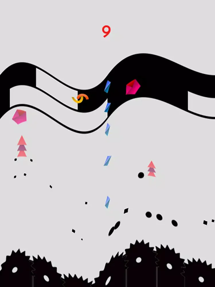 tri jump triangle iPad  Screenshots
