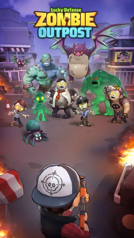 Zombie Outpost : Lucky Defense স্ক্রিনশট