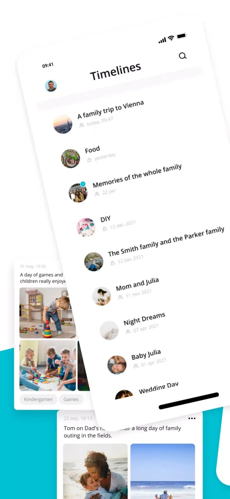 Timelines应用截图