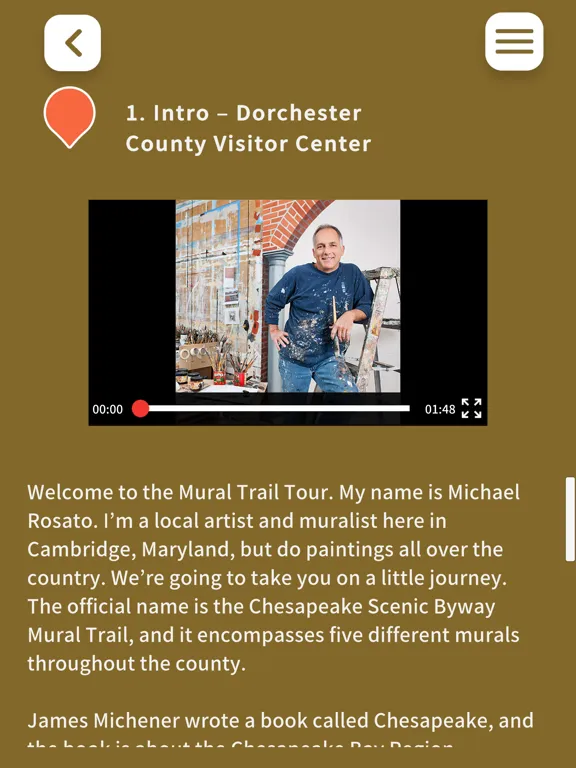 VISIT DORCHESTER MD iPad  स्क्रीनशॉट
