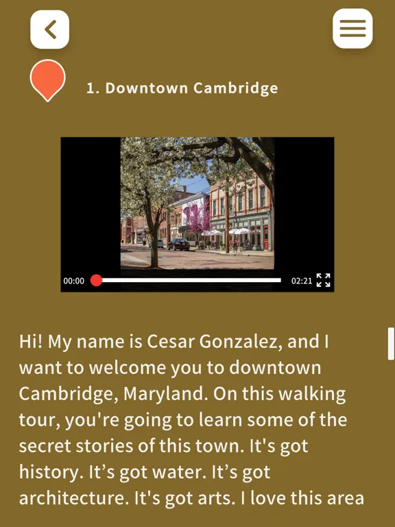 VISIT DORCHESTER MD iPad  स्क्रीनशॉट