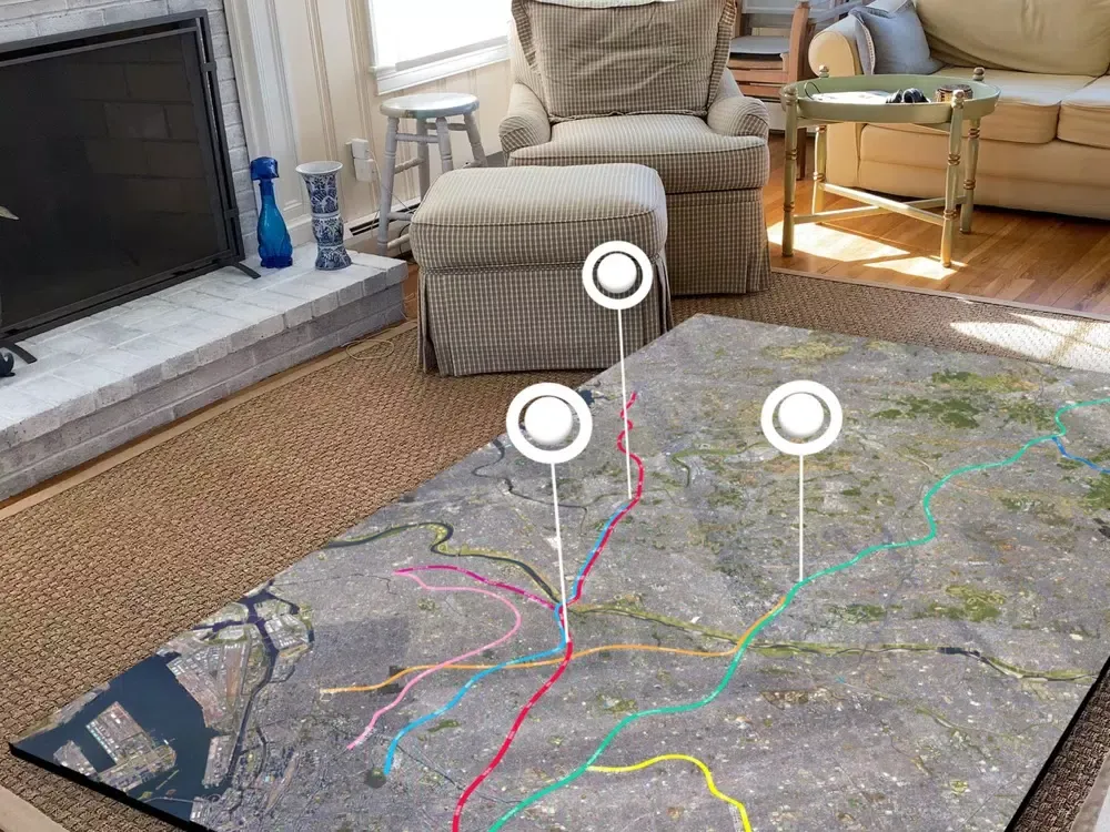 電車とバスのAR博物館（東急電鉄） iPad  Ekran Görüntüleri