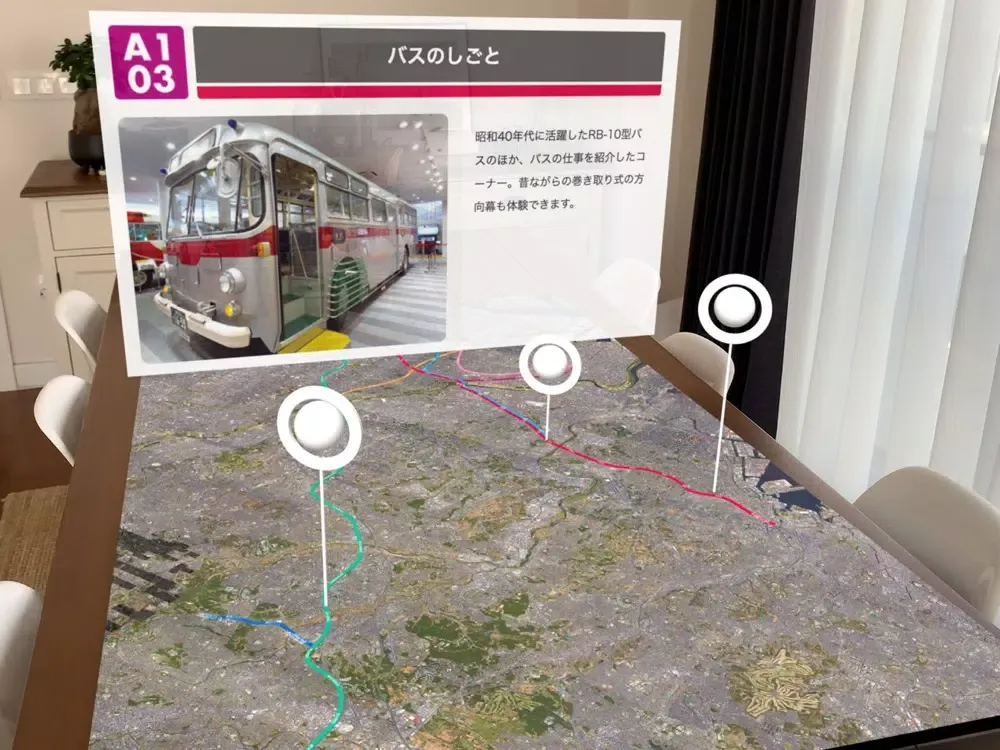 電車とバスのAR博物館（東急電鉄） iPad  Ekran Görüntüleri